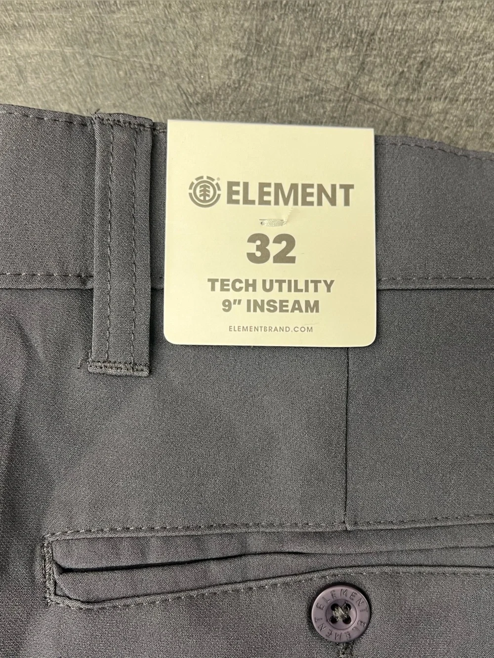 Element Men's Slate Gray Lightweight Shirt Jacket